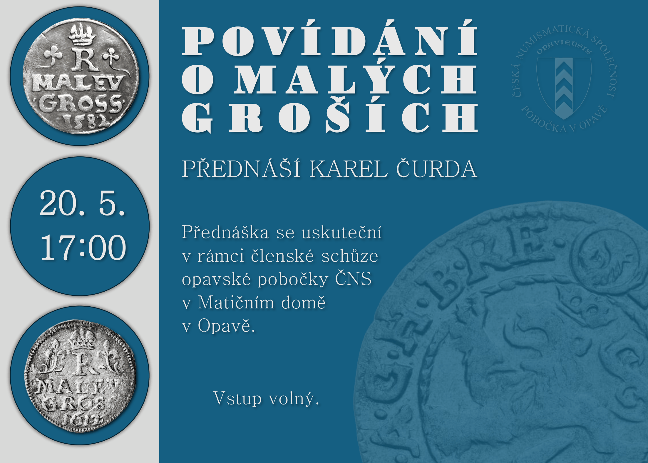 Přednáška v ČNS pobočce Opava